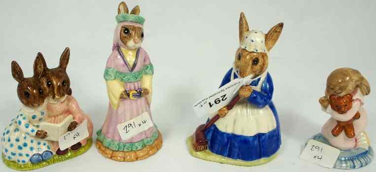 Appraisal: Royal Doulton Bunnykins Mrs Bunnykins Clean Sweep DB Maid Marion