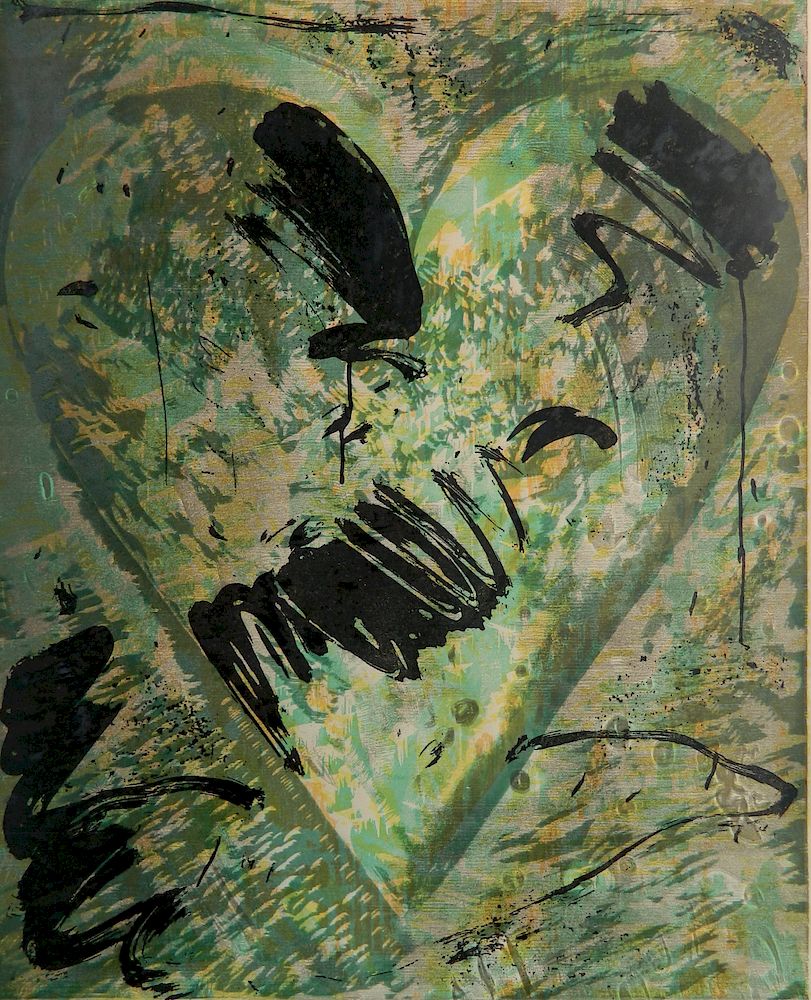 Appraisal: Jim Dine woodcut in color Jim Dine American - -