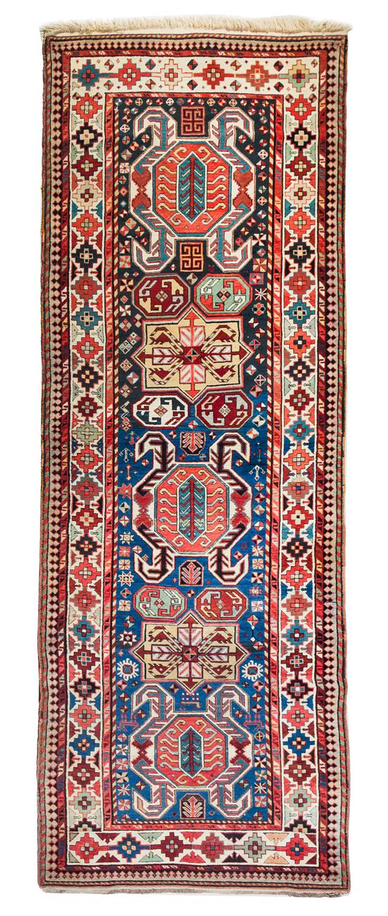 Appraisal: Sale Lot A Caucasian Wool Runner late th century feet