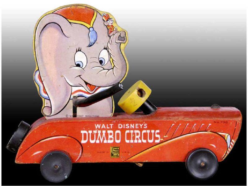 Appraisal: Fisher-Price - Walt Disney Dumbo Circus R Description '' L