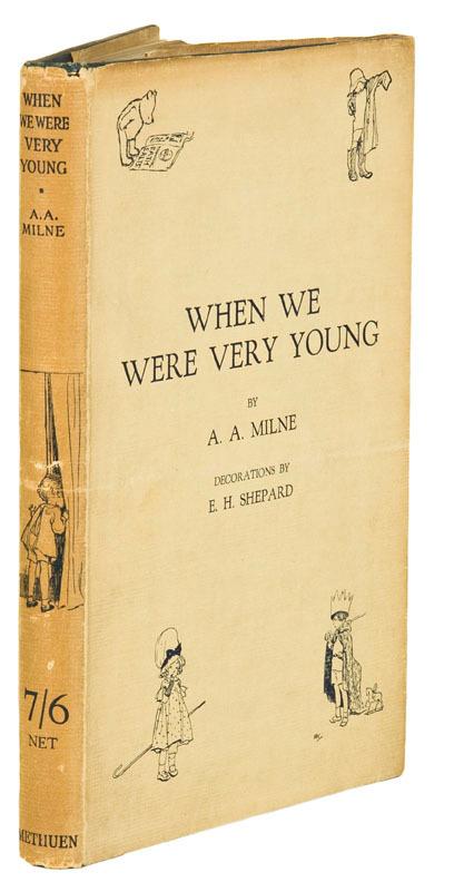 Appraisal: MILNE A A - and E H SHEPARD illustrator When