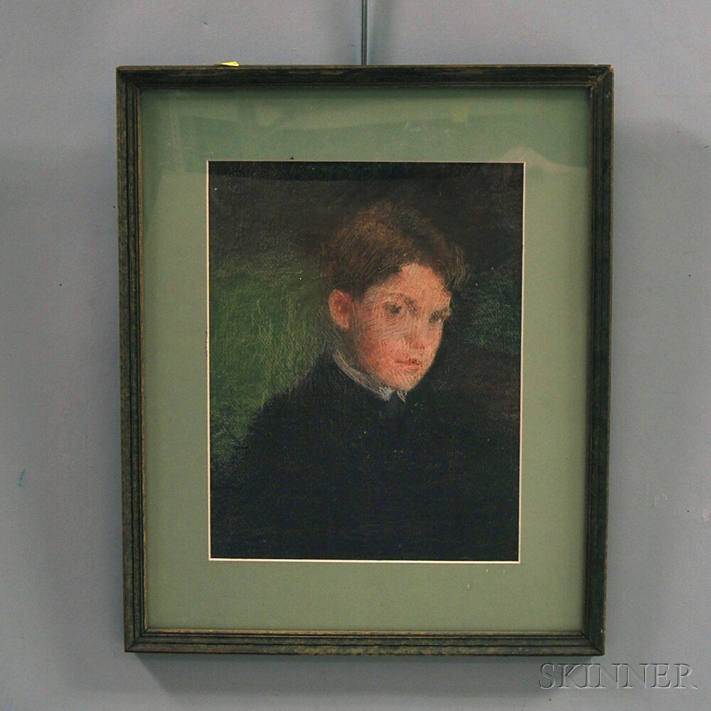 Appraisal: Attributed to Gardner Cox American - Portrait of a Boy