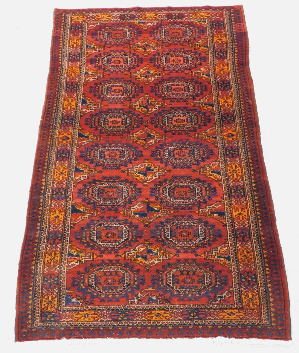 Appraisal: RUG BOKHARA SCATTER RUG ' X ' WOOL ON COTTON