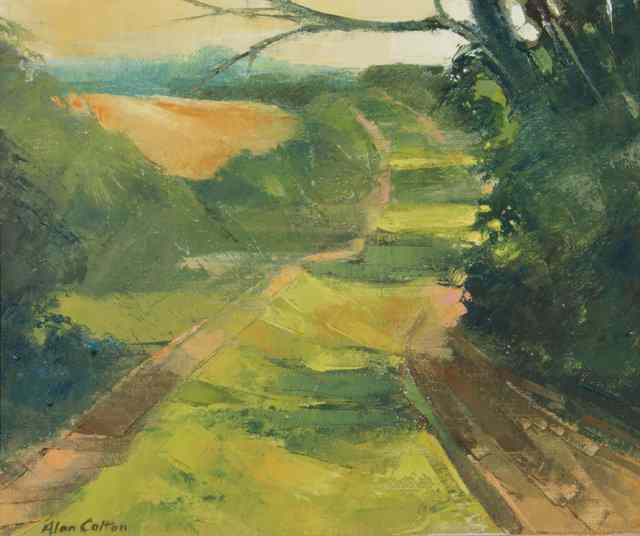 Appraisal: ALAN COTTON b Bridle Path - Colation Raleigh Devon signed