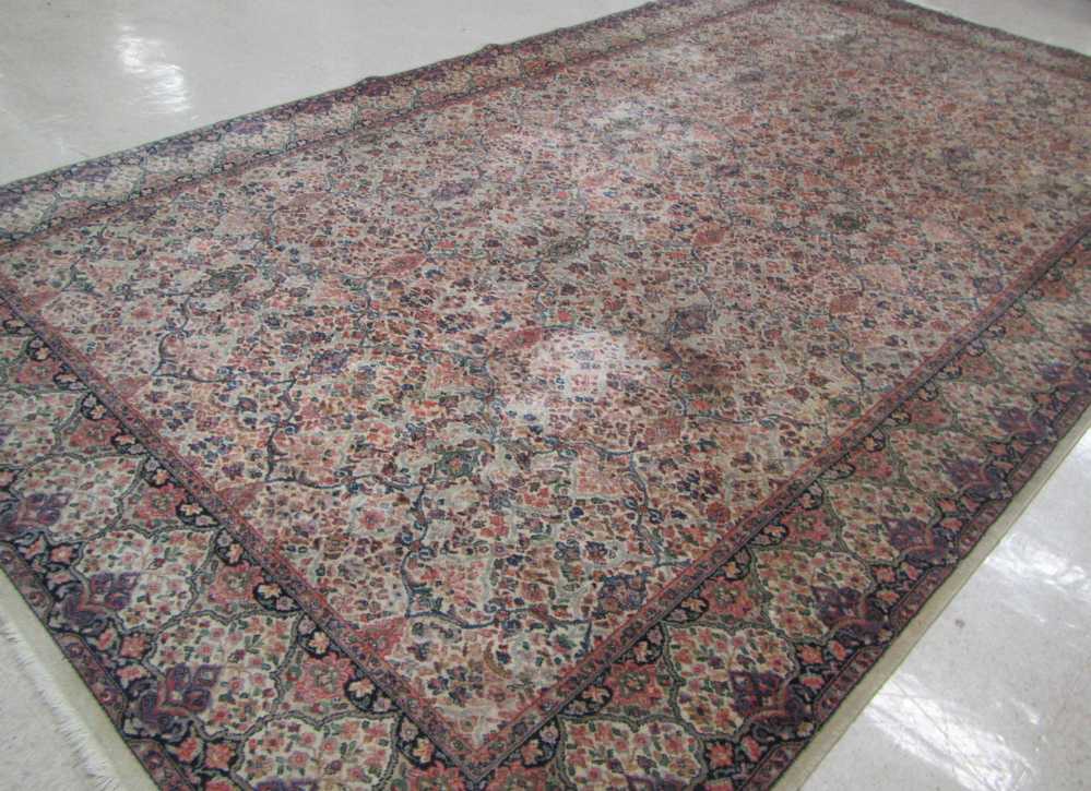 Appraisal: A KARASTAN AMERICAN ORIENTAL CARPET Kerman pattern machine loomed no