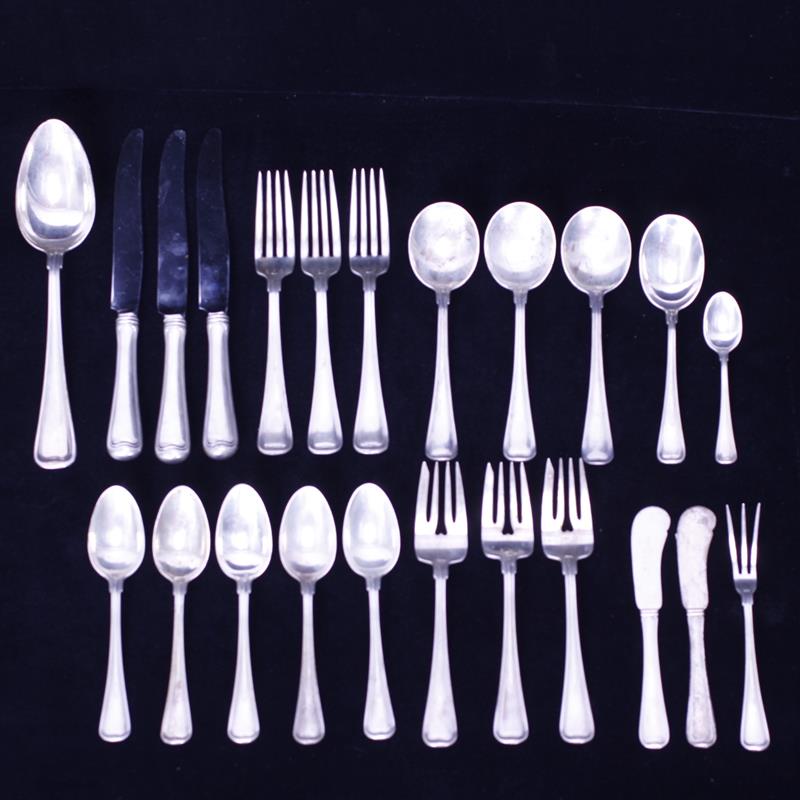 Appraisal: Gorham partial 'Old French' sterling silver flatware service Troy Oz