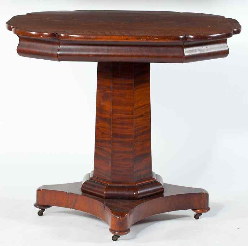 Appraisal: Late Classical Southern Center Tablemid th century probable Louisiana origin