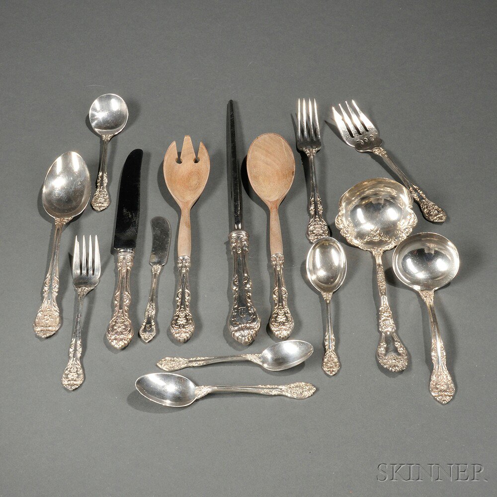 Appraisal: Birks Orleans Pattern Sterling Silver Flatware Service Canada th century