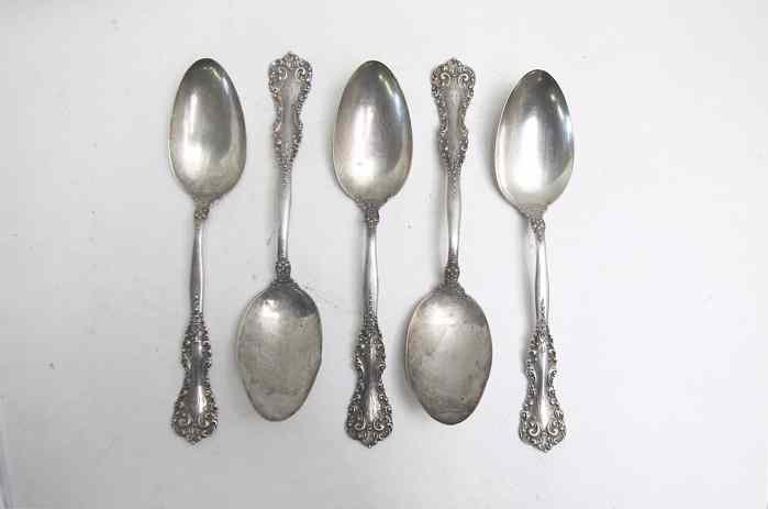 Appraisal: SET OF INTERNATIONAL SILVER STERLING TABLESPOONS in the ''Revere'' pattern