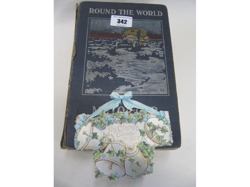 Appraisal: Lot comprising copy of 'Round The World in a Motor