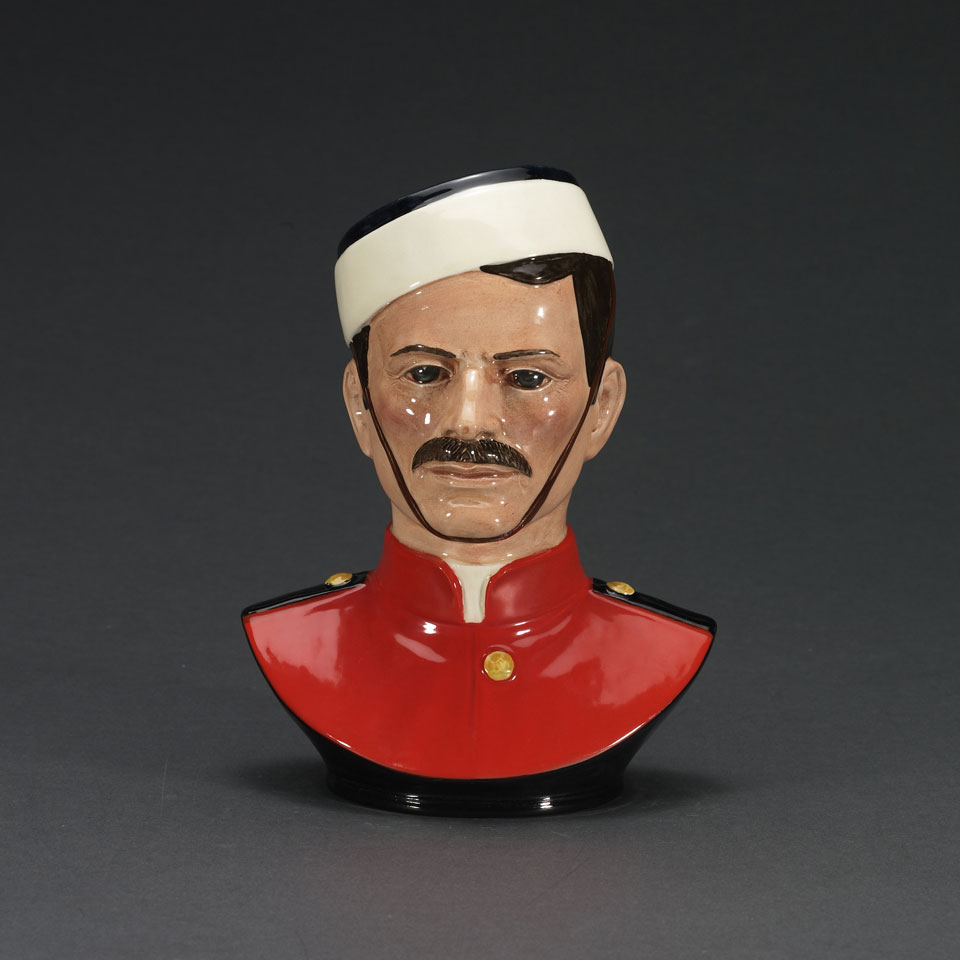 Appraisal: Two Royal Doulton Character Busts to commemorate the centennial of