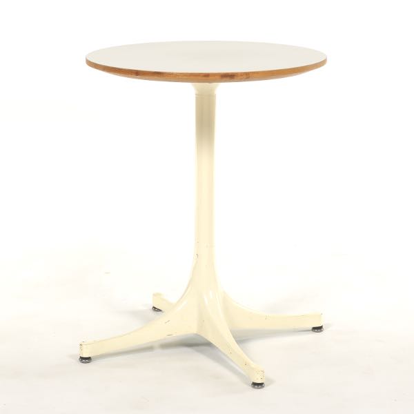 Appraisal: GEORGE NELSON FOR HERMAN MILLER SIDE TABLE x Aluminum and