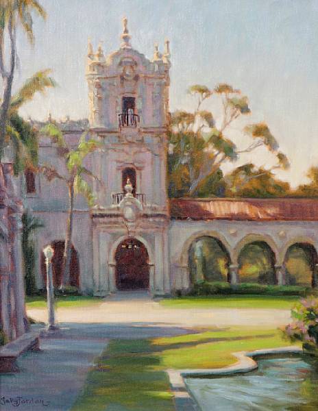 Appraisal: Property of various owners Reflections of Balboa Park signed 'Sally