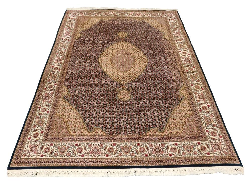 Appraisal: RUG Modern Persian style ' x ' wool on cotton