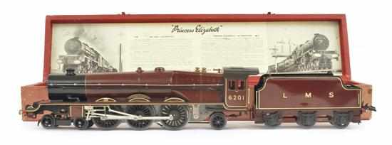 Appraisal: HORNBY O GAUGE V ELECTRIC - - PRINCESS ELIZABETH LOCOMOTIVE