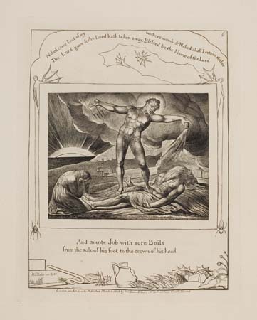 Appraisal: WILLIAM BLAKE Illustrations of the Book of Job Bound volume