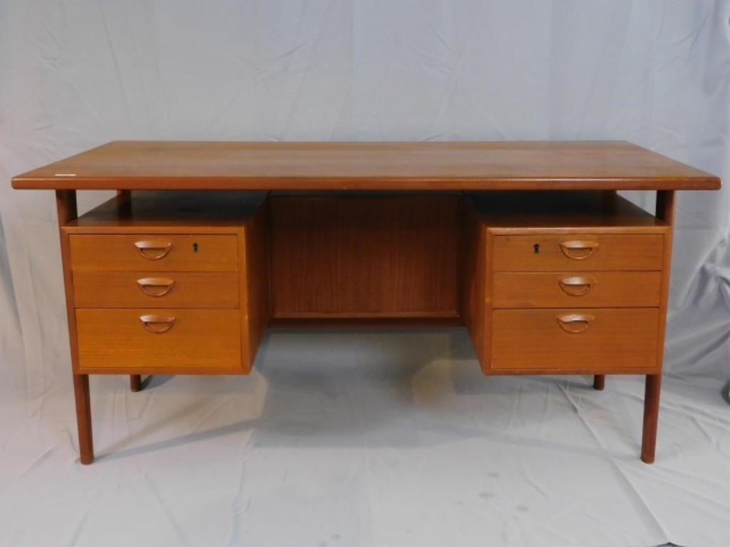 Appraisal: KAI KRISTIANSEN - FOR FELDBALLESMobelfabrik ca s Danish modern teakwood