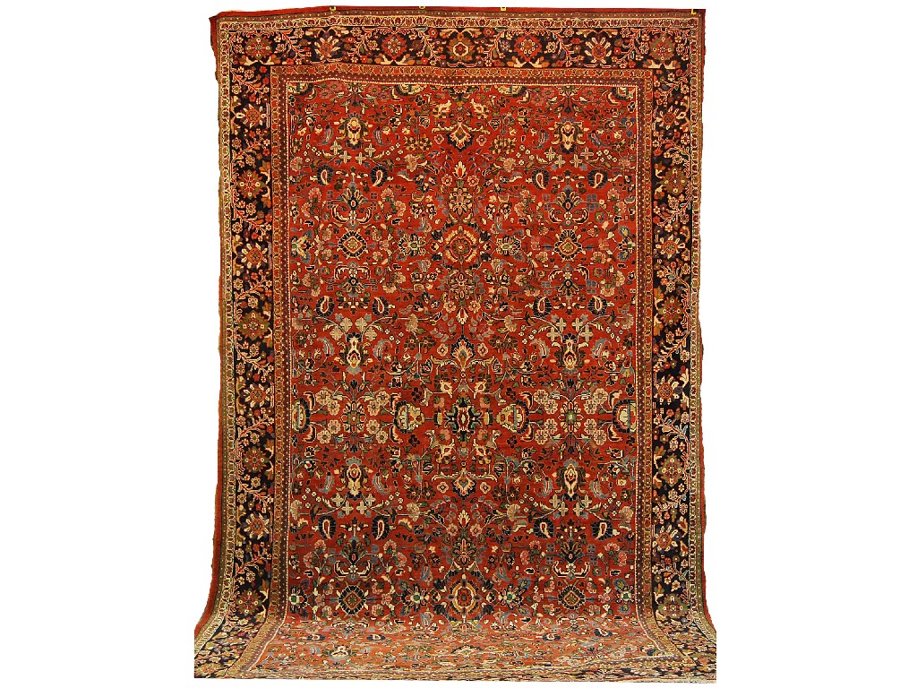 Appraisal: Persian Mahal carpet nd quarter th century