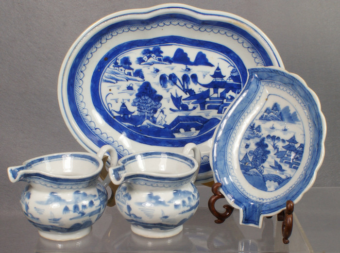 Appraisal: Chinese export porcelain Canton assorted lot of pieces to include