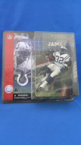 Appraisal: Sportspicks Series Edgerrin James Action Figure Indianapolis Colts - McFarlane's