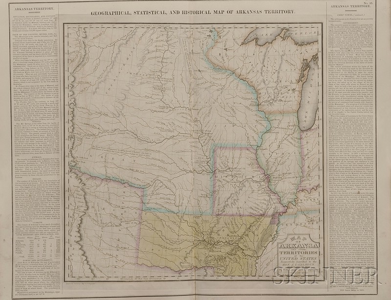 Appraisal: Atlas Western Hemisphere Carey Henry Charles - and Lea Isaac