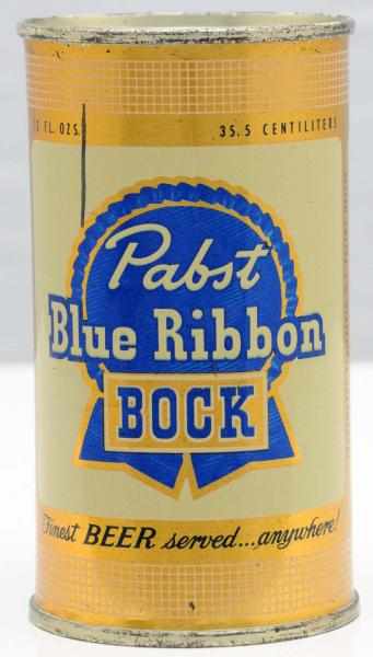 Appraisal: Pabst Blue Ribbon Bock Flat Top IL Beer Can -