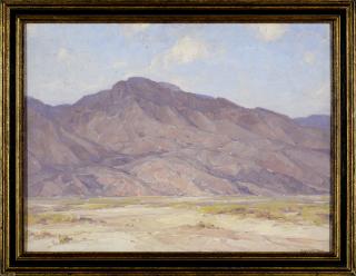 Appraisal: Sierra Mountains Across the Plains by Frank Swift Chase Frank