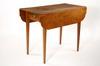 Appraisal: PEMBROKE TABLE - Hepplewhite period fine cherry drop leaf Pembroke