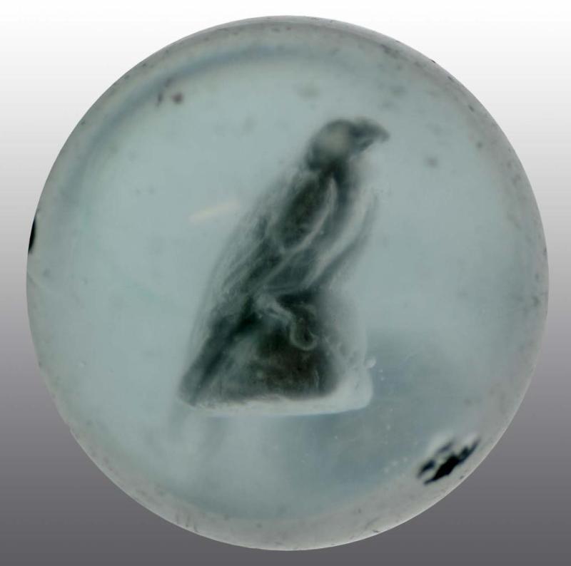 Appraisal: Sulphide Bird Marble Description Figure is well centered with good