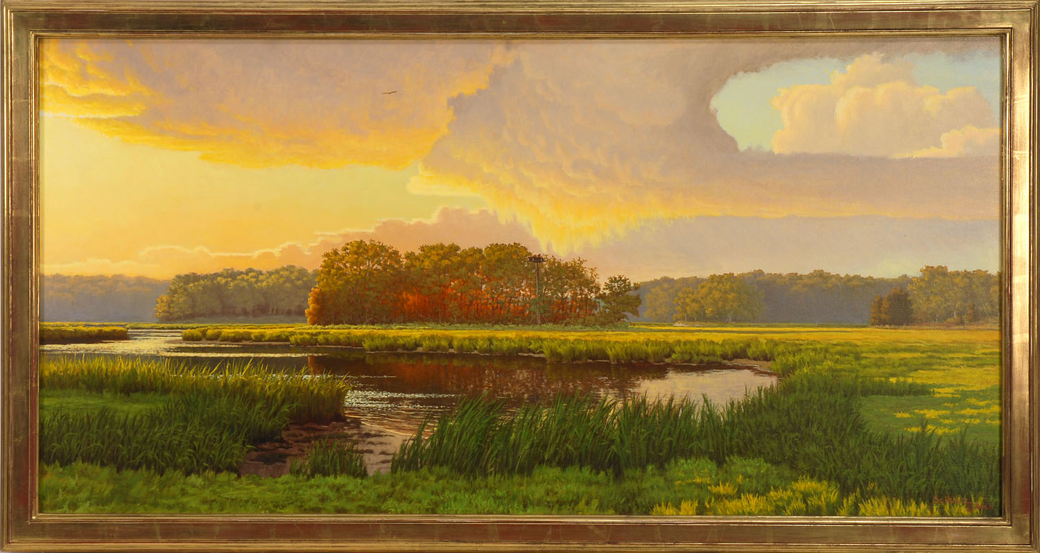 Appraisal: MATTHEW SCHULZCape Cod ContemporaryOsterville Marsh Signed and dated lower right