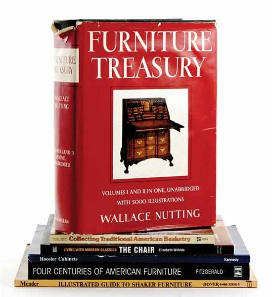 Appraisal: Books Antique furniture including Kennedy Philip D HOOSIER CABINETS Indianapolis