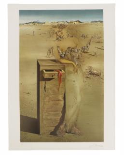 Appraisal: After Salvador Dali Espana Lithograph After Salvador Dal Spanish -