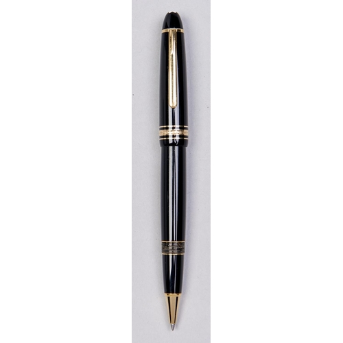 Appraisal: A Mont Blanc roller ball pen Meisterstuck cased More Information