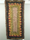 Appraisal: RAG RUG - ' x ' - Amish rag rug