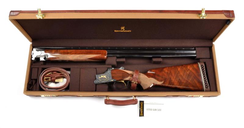 Appraisal: Belgium Browning Superposed G O U Shotgun Serial S This