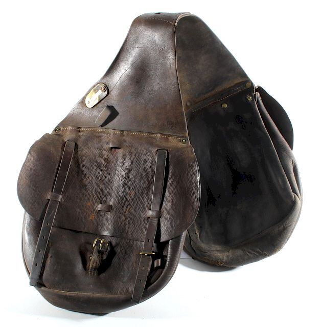 Appraisal: World War One Era US Cavalry Saddlebags For sale in