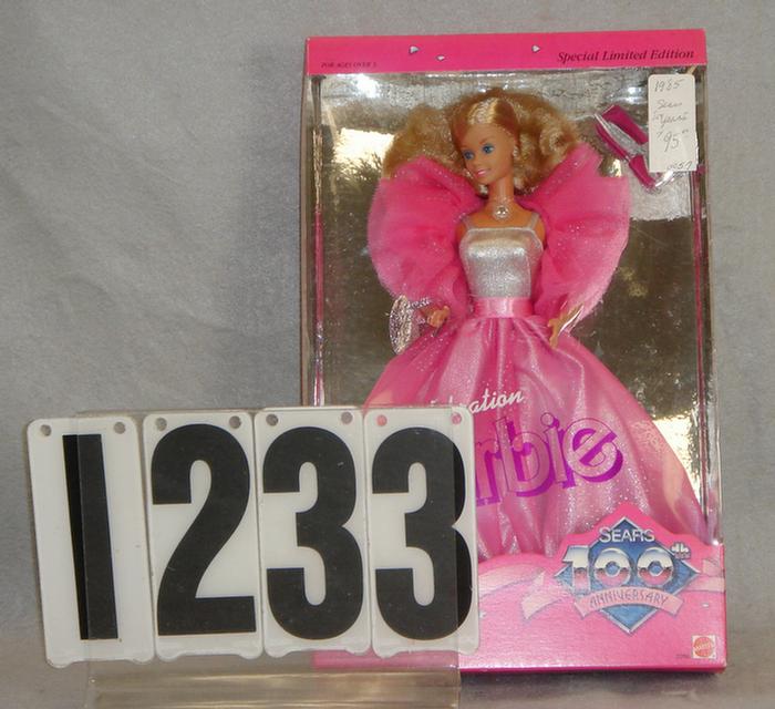 Appraisal: Special Limited Edition Sears th Anniversary Barbie Celebration doll unopened