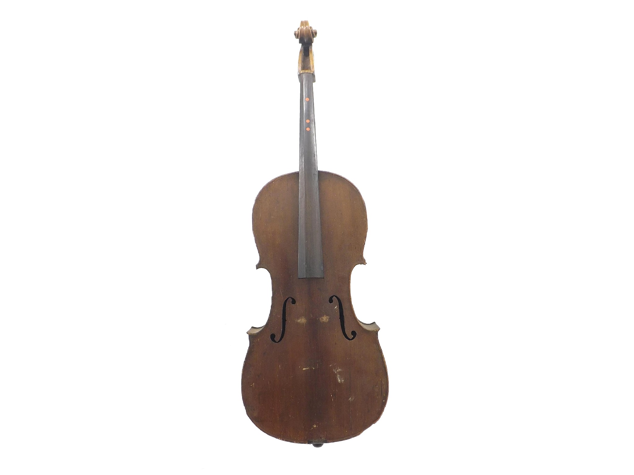 Appraisal: Early th century German half size violoncello cm