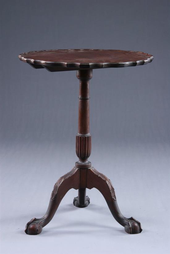 Appraisal: AMERICAN CENTENNIAL TILT-TOP TABLE late th century in the Federal