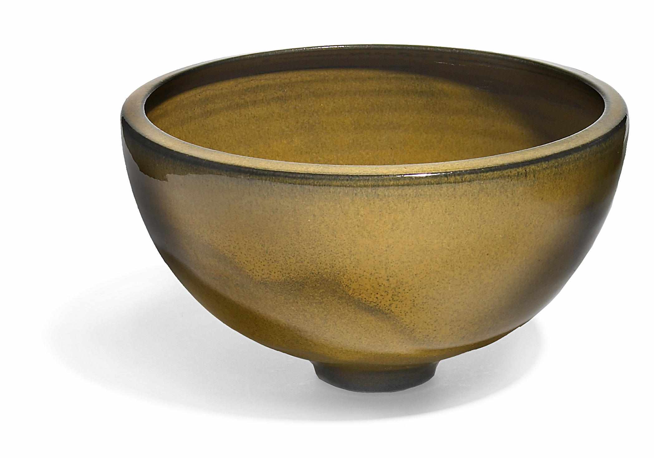 Appraisal: Gertrud and Otto Natzler Austrian - and - bowl bowlglazed