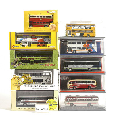 Appraisal: Corgi Bus Collection - including KMB Greener Buses Citybus The