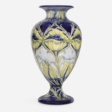 Appraisal: William Moorcroft for James Macintyre Co Large Florian Ware vase