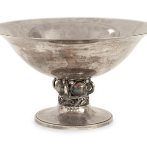 Appraisal: An American Silver Center Bowl Alphonse LaPaglia Mid- th Century