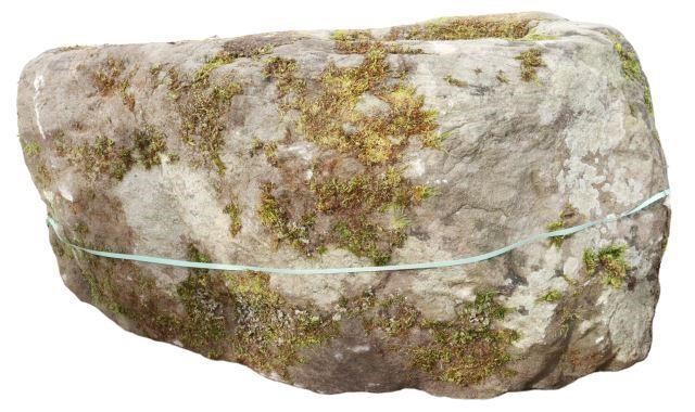 Appraisal: Rustic stone trough thc irregular form approx h w d