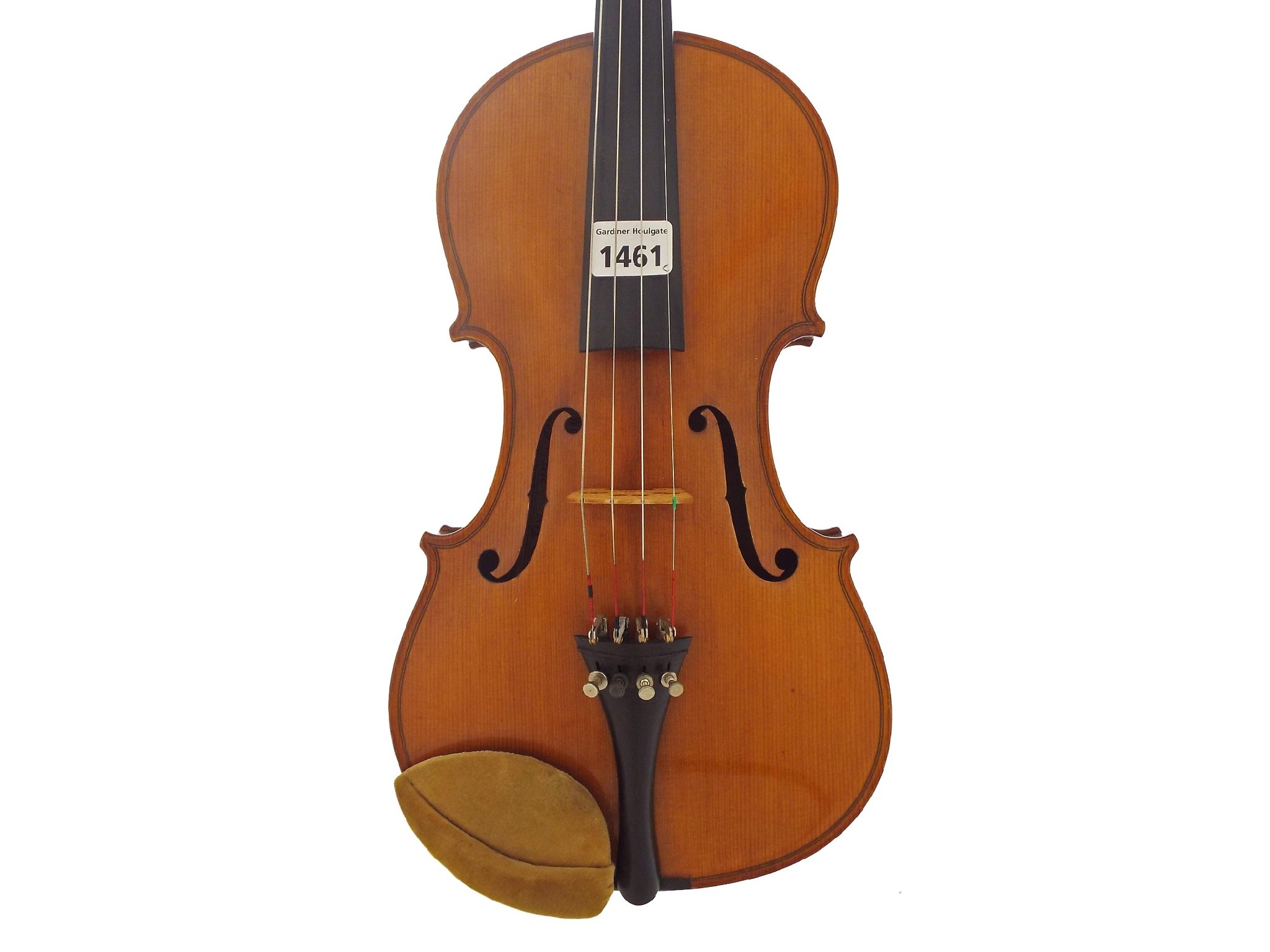 Appraisal: Good German violin by and labelled Wolff Bros Violin Manufacturers