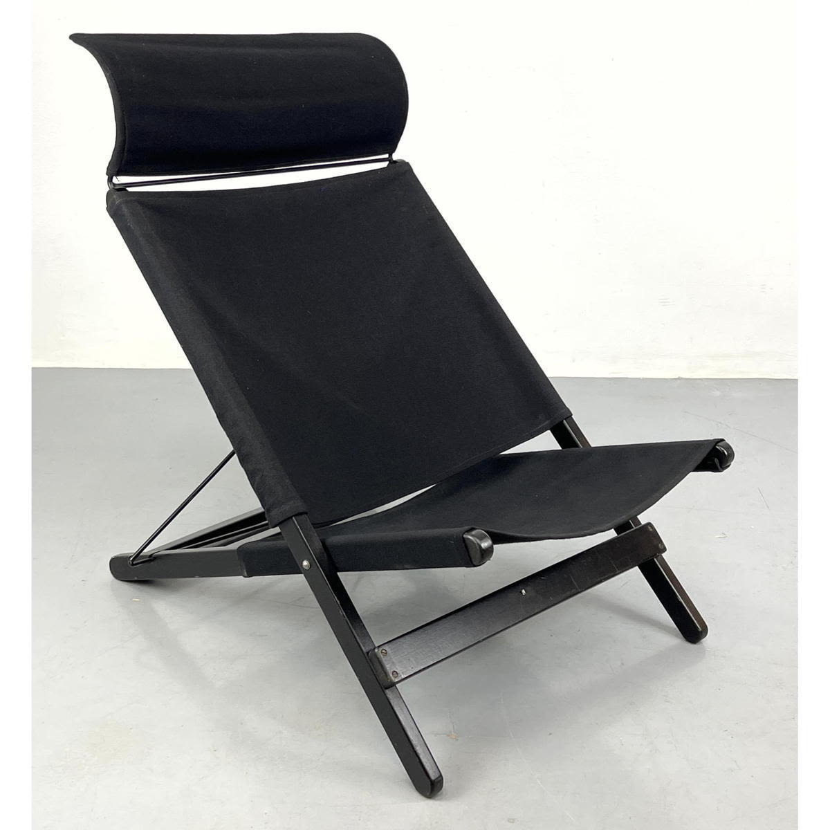 Appraisal: Ikea Hestra Tord Bjorklund folding lounge chair Dimensions H inches