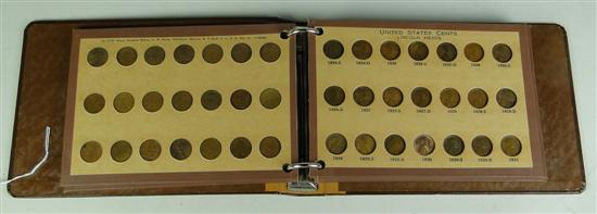 Appraisal: Lincoln Cent Collection Housed in Old National Coin Album date