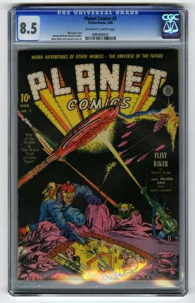 Appraisal: Planet Comics CGC Fiction House Click for full description