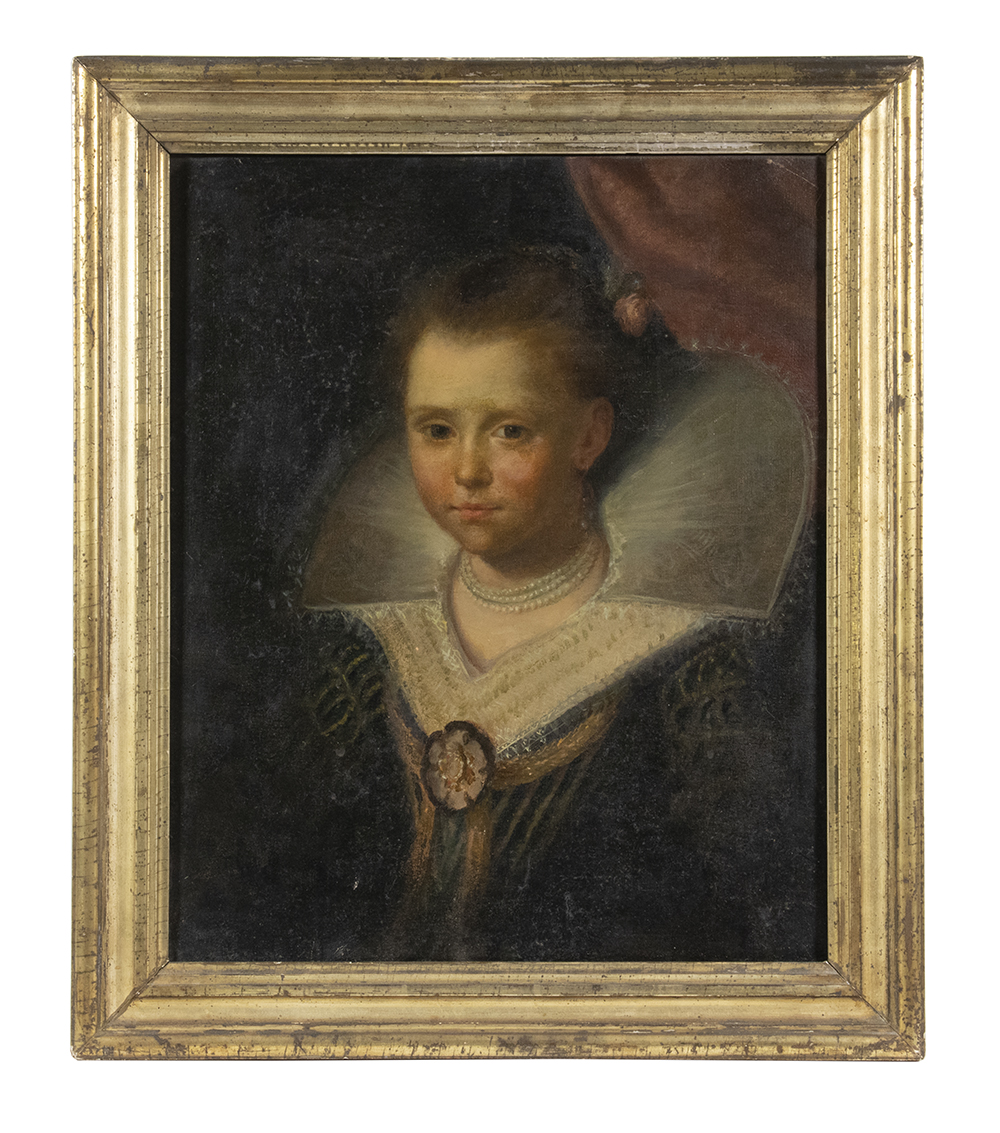 Appraisal: EARLY TH C COPY OF A TH C DUTCH PORTRAIT