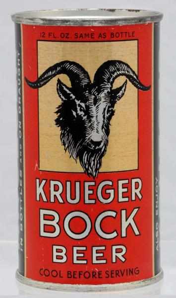 Appraisal: Krueger Bock Beer Instructional Beer Can - OI Clean all